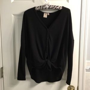 Black button down long sleeve